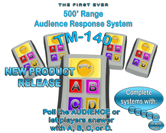 TM-140 Audience Response Audience Voting Wireless ABCD Keypad